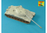 Aber 72L66 Fut de canon 130mm C-70 pour char Soviétique JS-7 (Avec frein de bouche court) Trumpeter 1/72