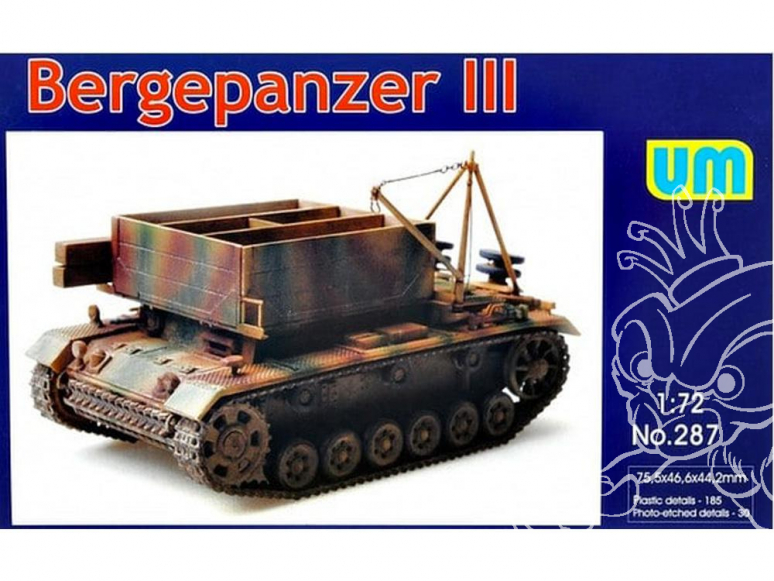 BERGEPANZER III 1944 1/72 Unimodels UM maquettes militaire 287