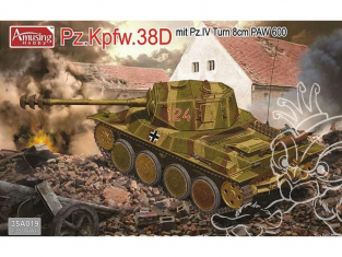 Amusing maquette militaire 35A019 Pz.Kpfw.38D 1/35