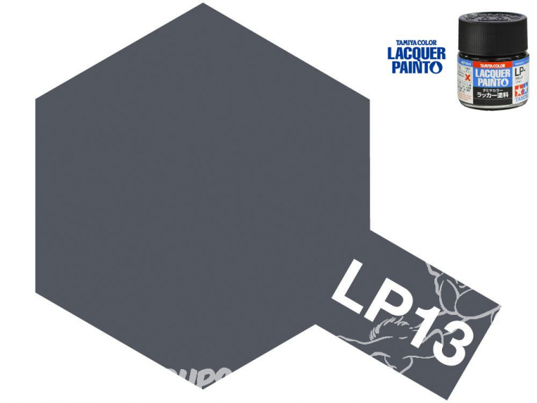 Peinture laque couleur Tamiya LP-13 Gris marine japonaise arsenal Sasebo Mat 10ml