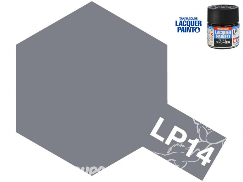 Peinture laque couleur Tamiya LP-14 Gris marine japonaise arsenal Maizuru Mat 10ml