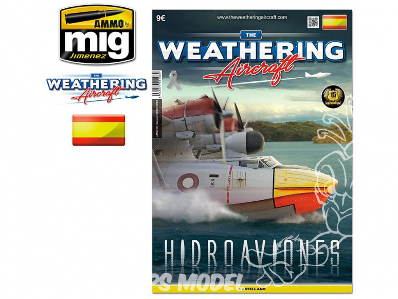 MIG Weathering Aicraft 5108 Numero 8 Hydravions en langue Castellane