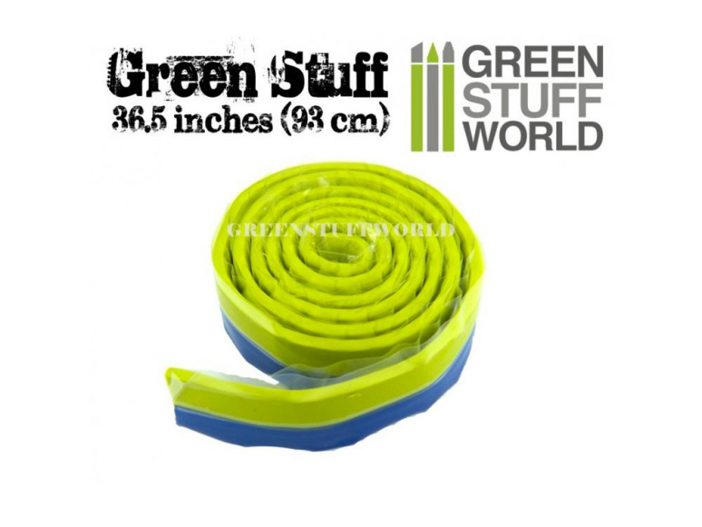 Green Stuff 365005 Résine Verte en bande 93 cm 36.5 pouce