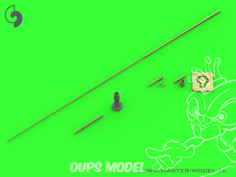 Master Model GM-35-017 Antenne AFV Moderne AT-1011/U HF avec adaptateur Tilt RF-1980-AT-001 pour KTO Rosomak 1/35