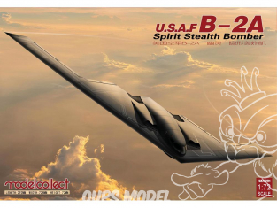 Bombardier stratégique USAF B-2A Spirit Stealth 1/72 Modelcollect maquette Avion UA-72201