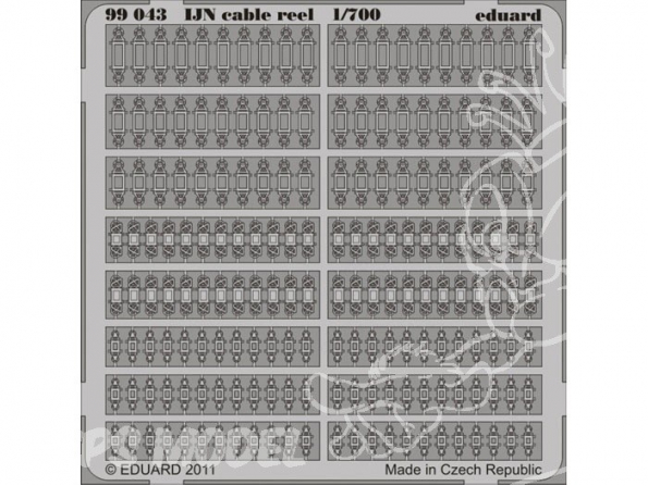 Eduard photodecoupe bateau 99043 enrouleur de cable IJN 1/700