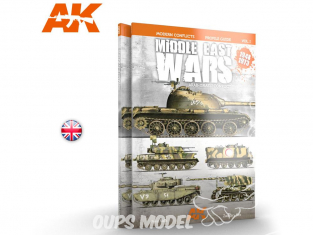 Ak Interactive livre AK284 Profile guide Guerres du Moyen-Orient Conflits israélo-arabes 1948 - 1973 en Anglais