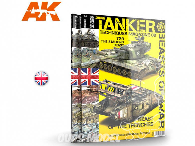 Ak interactive Magazine Tanker AK4832 N°8 Bêtes de Guerre en Anglais