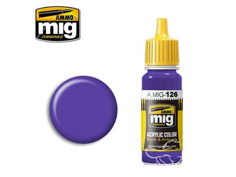 MIG peinture authentique 126 Violet 17ml