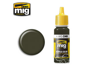 MIG peinture authentique 240 Vert foncé FS34086 (ANA 613) 17ml