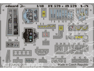 EDUARD photodecoupe avion FE579 A-4N 1/48