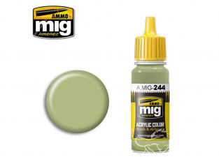 MIG peinture authentique 244 Vert oeuf de canard (BS216) 17ml
