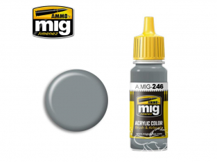 MIG peinture authentique 246 Gris mer moyen (BS637) 17ml