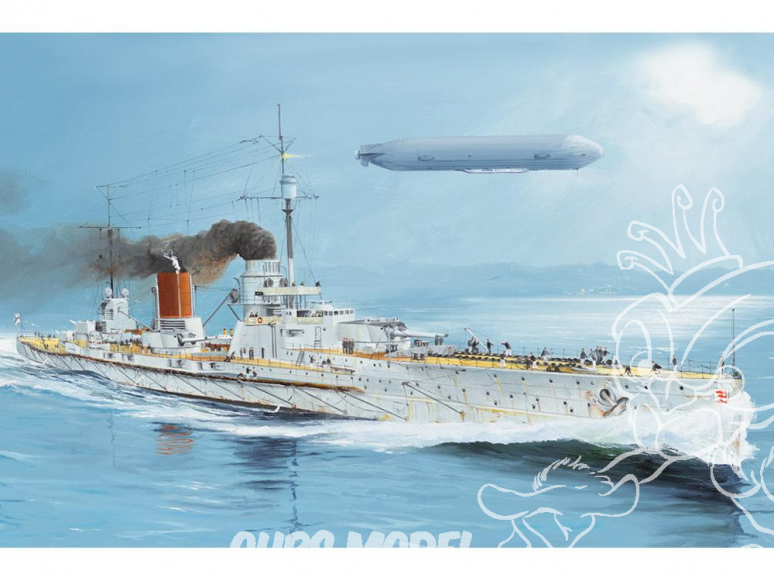 Croiseur de bataille "Sedlitz" de l'Empire allemand 1/350 Hobby Boss maquettes bateau 86510