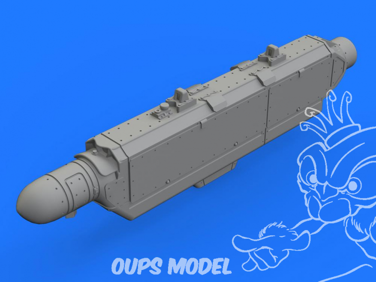 Eduard kit d'amelioration brassin 672163 AN/ALQ-131 (Deep) ECM Pod 1/72