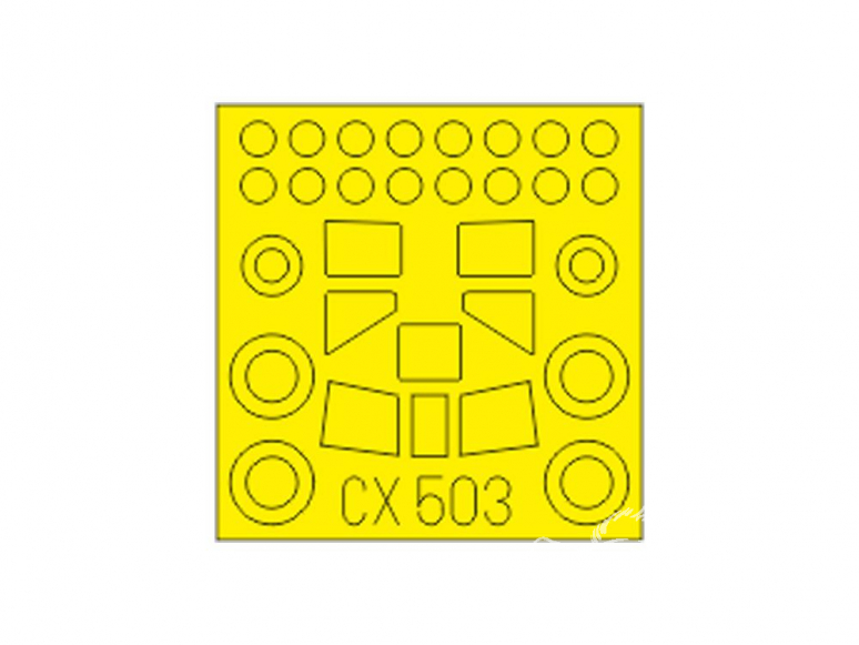 Eduard Express Mask CX503 CASA C-212-100 Special Hobby 1/72