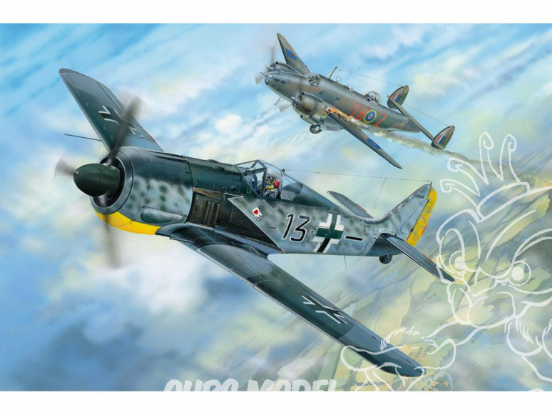 Hobby Boss maquette avion 81802 Focke-Wulf Fw 190A-5 1/18