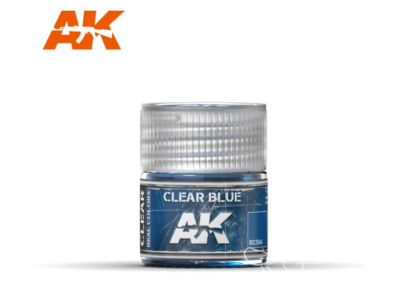 Ak interactive Real Colors RC504 Bleu translucide 10ml
