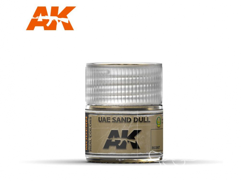 Ak interactive Real Colors RC097 Sable terne UAE - UAE Sand Dull 10ml