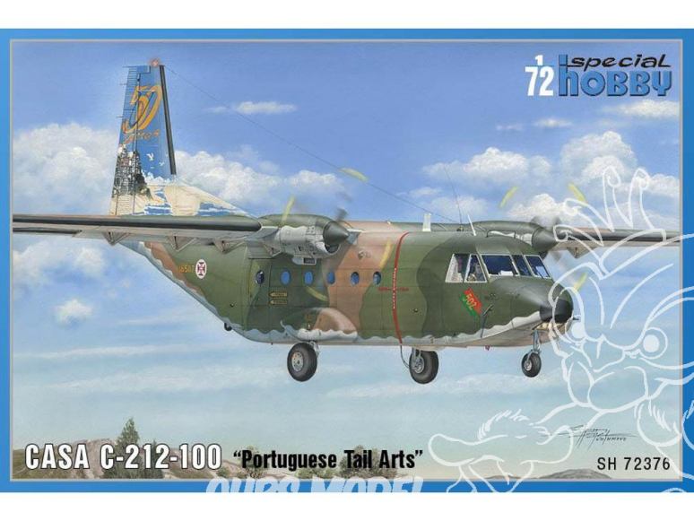 Special Hobby maquette avion 72376 CASA C.212-100 TAIL ART 1/72