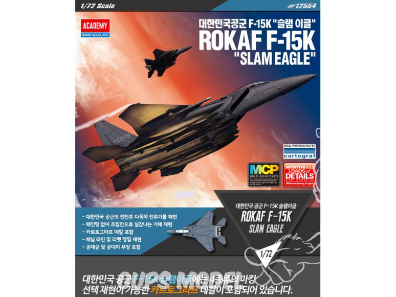 Academy maquette avion 12554 Rokaff F-15K Slam Eagle 1/72