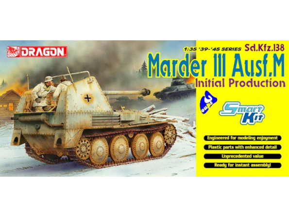 Dragon maquette militaire 6464 Marder III Ausf.M 1/35