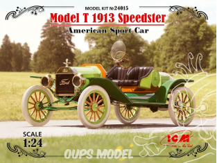 Icm maquette voiture 24015 Ford Model T 1913 Speedster 1/24