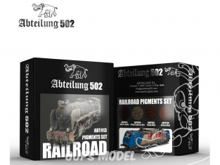 Abteilung 502 set de pigments abt413 Set Chemin de fer / Train