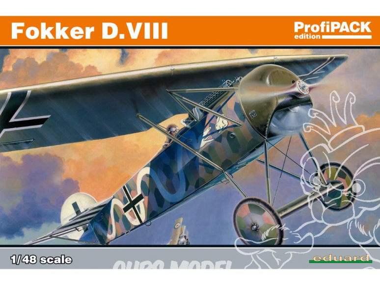 EDUARD maquette avion 8085 Fokker D.VIII ProfiPack Edition 1/48