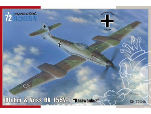 Special Hobby maquette avion 72340 Blohm & Voss BV 155V-1 1/72