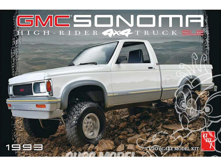 AMT maquette voiture 1057 1993 GMC Sonoma 4×4 1/25