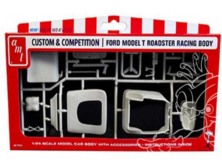 AMT maquette voiture PP009 Ford Racing “T” Body 1/25