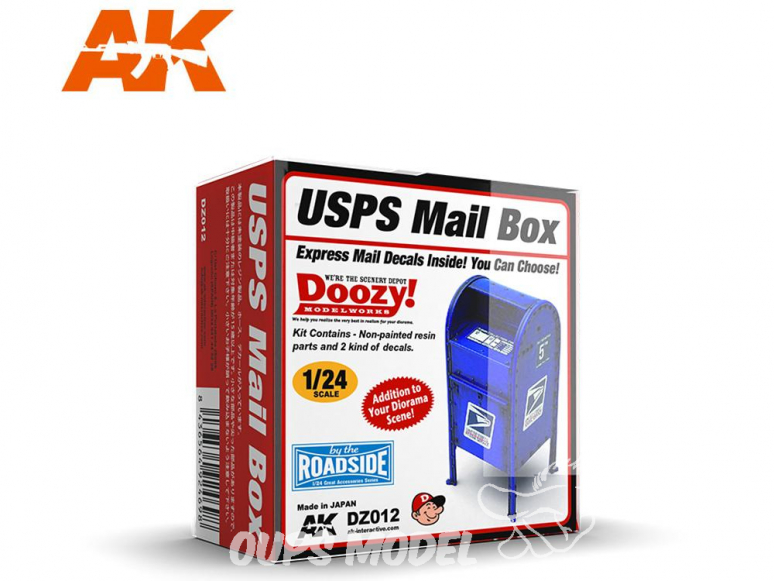 Ak Interactive Doozy DZ012 Boite aux lettres USPS 1/24