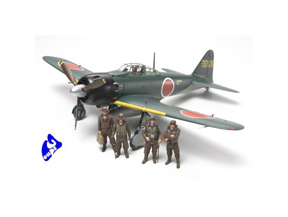 TAMIYA maquette avion 61103 Mitsubishi A6M5/5a Zero Fighter (Zek