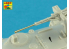 Aber 72L69 Armement léger additionnel pour Char Lourd Soviétique JS-7 Trumpeter 1/72