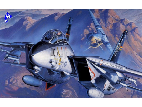 Academy maquettes avion 12471 F-14A Tomcat 1/72