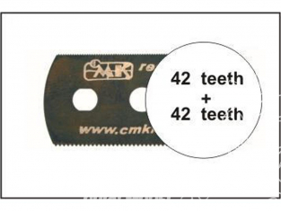 CMK outillage h1006 LAMES DE SCIE TRES FINES (des deux côtés) 5p