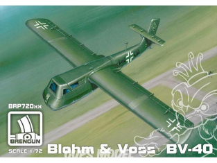 Brengun maquette avion BRP72011 Blohm Voss BV-40 1/72