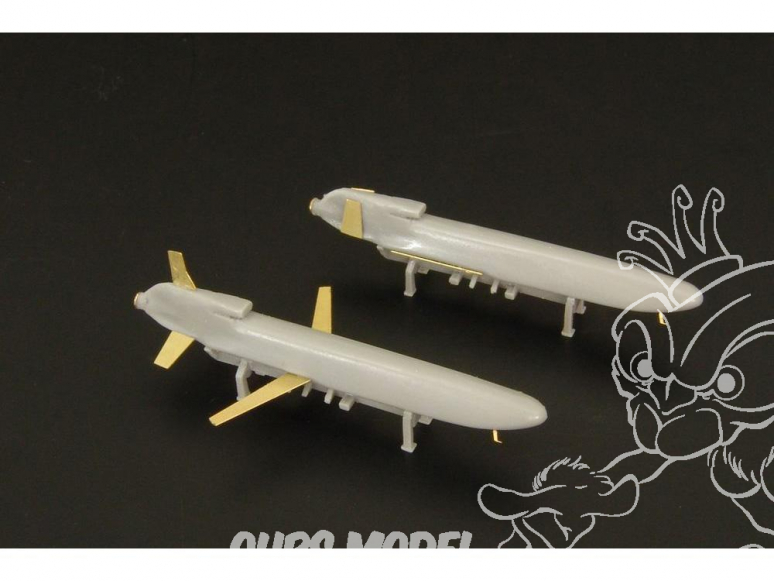 Brengun kit avion BRS144013 AGM-86 ALCM (deux pieces) 1/144