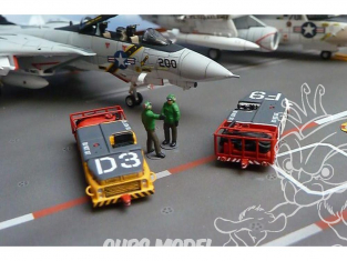 Brengun accessoire diorama avion BRS144029 Kit en résine du petit vehicule pompier de pont MD-3 USN 1/144