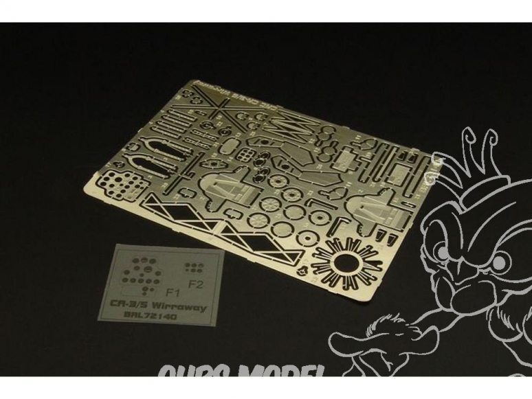 Brengun kit d'amelioration avion BRL72140 CAC CA-3/5 Wirraway pour kit Special Hobby 1/72