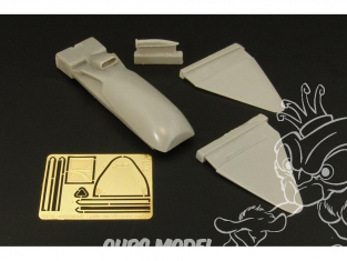 Brengun kit de conversion avion BRL48002 Spitfire Mk VII conversion set pour kit hasegawa Mk.VII ou Mk.IX 1/48