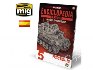 MIG magazine 6164 Encyclopedie des techniques de modelisme des blindes Vol. 5 - Touches finales en Castellano