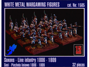 Mirage maquette FIGURINES 1505 Saxon ligne Infanterie 1/72