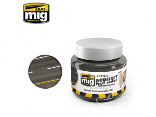 MIG Diorama acrylique 2107 Asphalte 250ml