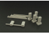 Brengun kit accessoire avion BRL32018 Cales de roue D&#039;avions americain moderne U.S. Navy 1/32