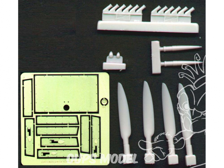 Brengun kit d'amelioration avion BRL48005 Set de correction spitfire pour maquette ICM 1/48