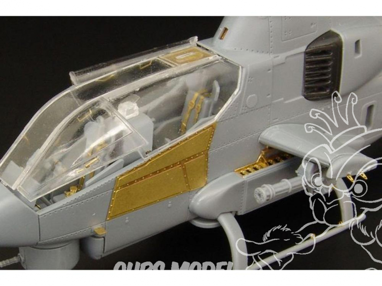 Brengun kit d'amelioration helico BRL72081 AH-1G Cobra pour maquette Special Hobby 1/72