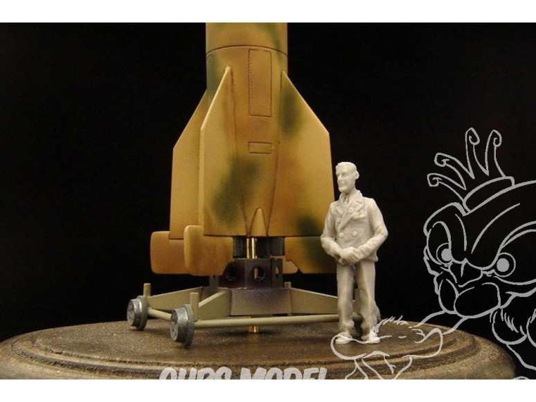 Brengun figurine avion BRL72076 Wernher von Braun 1/72