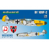 EDUARD maquette avion 84147 Messerschmitt Bf 109F-2 WeekEnd Edition 1/48